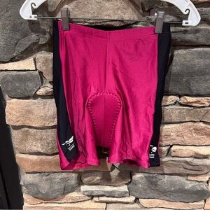 Pink and Black Kaulius‎ ZaardCycling Shorts women’s size medium